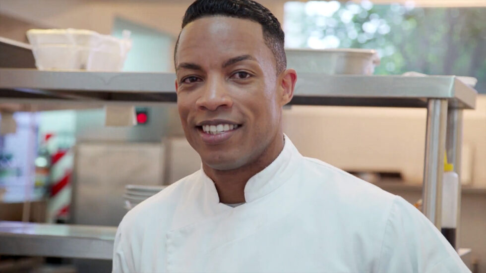 A chef at work, from the Career Navideer adult-learner introduction